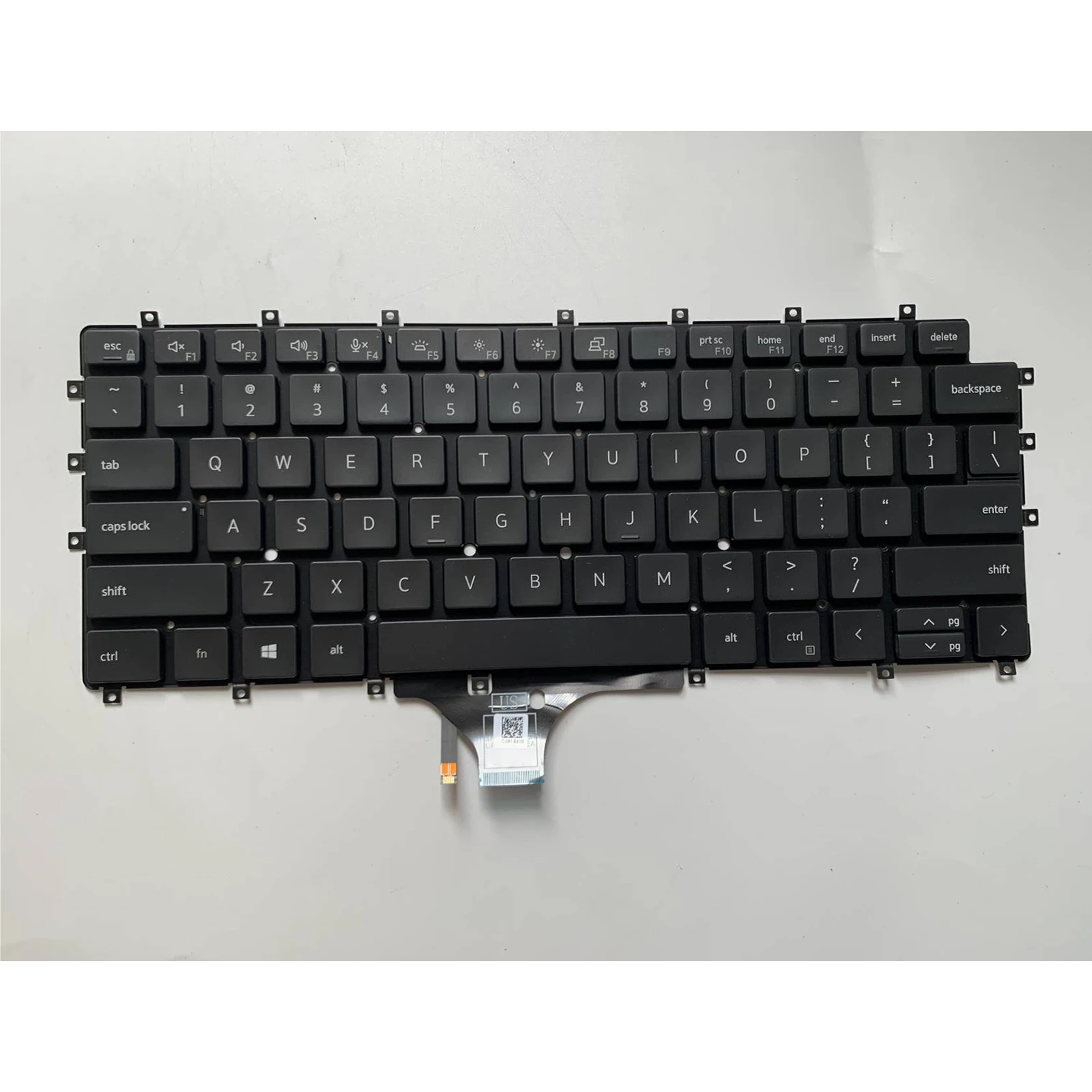 

US for DELL Latitude 9510 9520 2-in-1 P95F 0WRV3M no pointer with backlight Keyboard