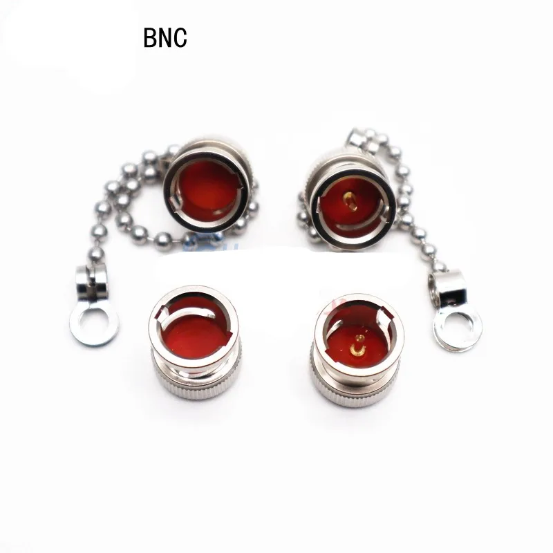 1pcs BNC dust cap BNC with needle short-circuit device dust cap plug with chain clause/no chain clause