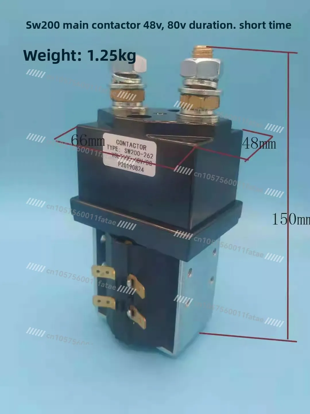 Main Contactor Lifting Contactor SW200-1/262/583/802 24V/48V/80V