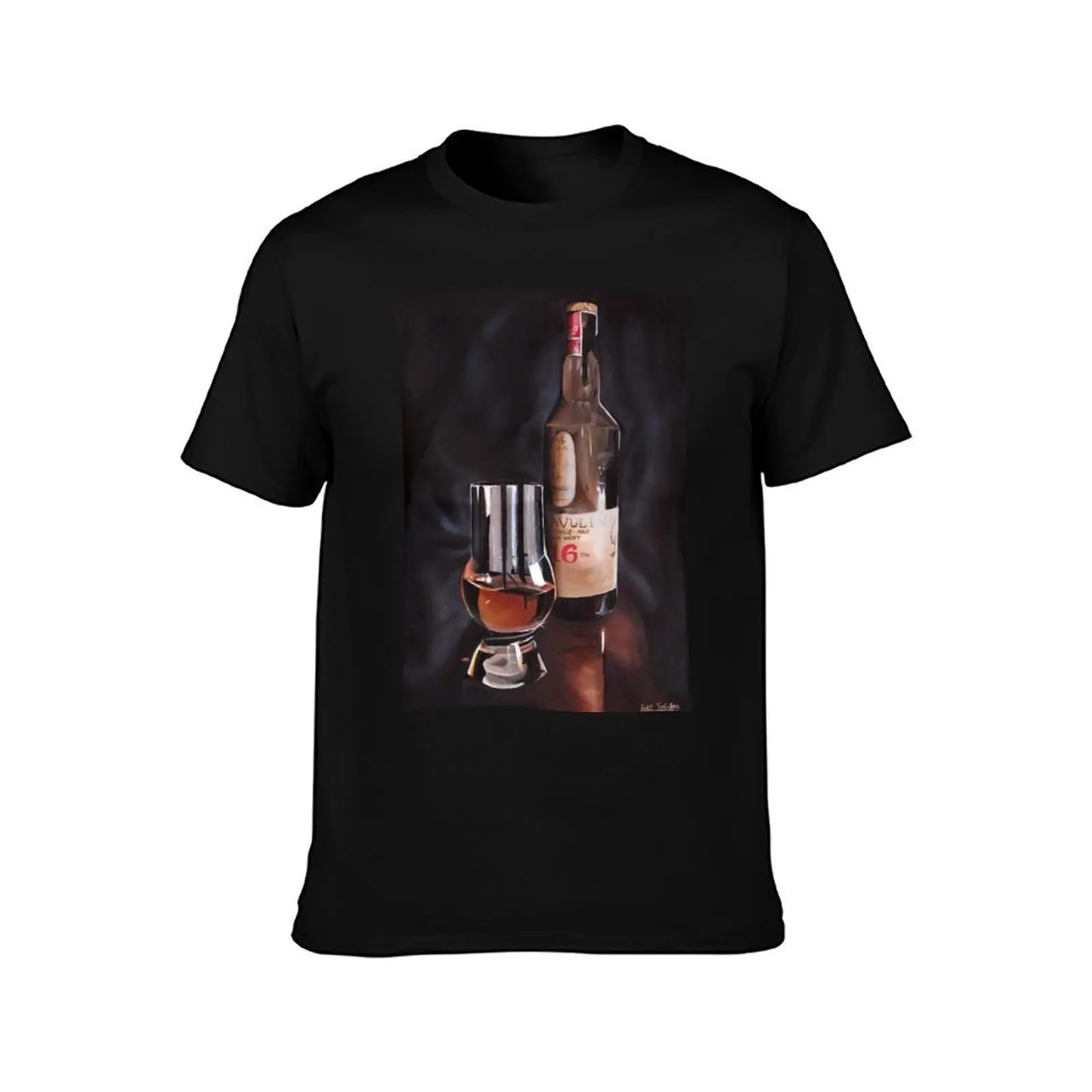 The Single Malt Scotch T-Shirt, Summer Casual Cotton Tee, Oversized Streetwear Tops, Vintage Graphic Print, Unisex Men Women