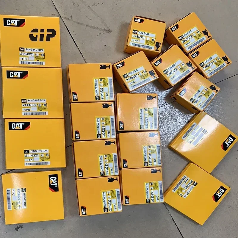 قطع غيار حفارة CAT عالية الجودة طقم حشيات المحرك C6.4 C6.6 C7 C10 C13 C15 C18 طقم تصليح