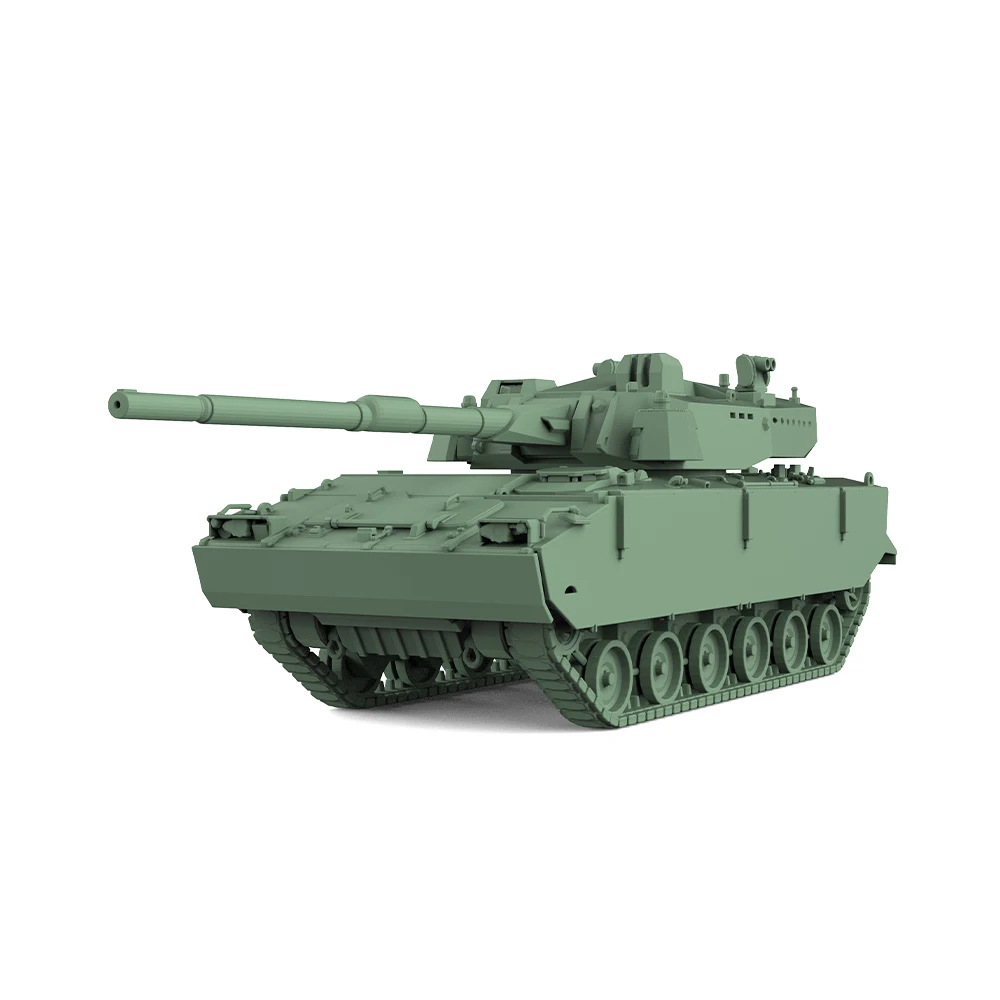 

1/220 1/160 1/87 SSMODEL SS851 Железнодорожная военная модель Комплект Южная Корея Легкий танк K21 XC-8