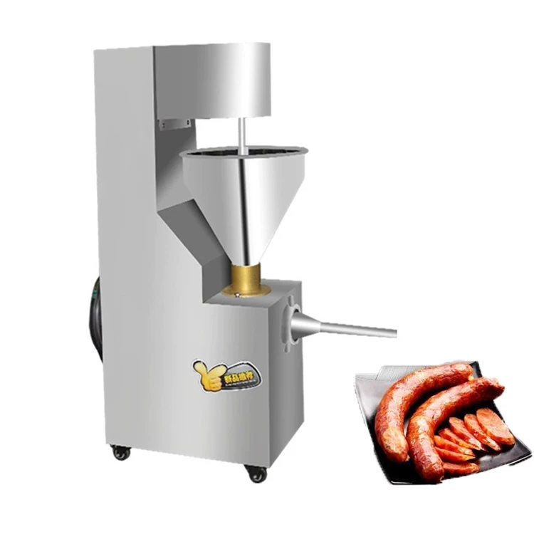 

Commercial Automatic Electric Pneumatic Sausage Stuffer Stainless Steel Meat Filling Machine