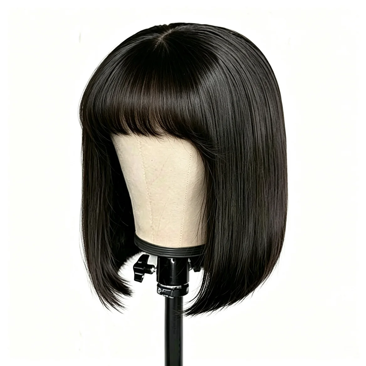 300-density-straight-bob-100-human-hair-wigs-with-bangs-3x2-middle-part-lace-wig-natural-black-short-bob-fringe-wigs-for-women