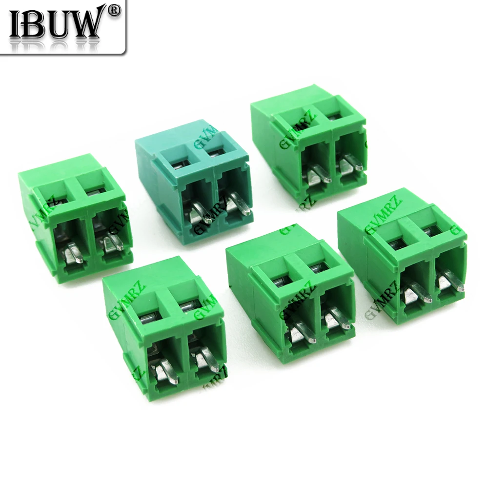 10pcs KF128 2.54mm 5.08 5.0 3.81 KF128 7.5 mm PCB Screw Terminal Block Connector for Wires 2P 3P 4P Terminal 7.5 mm 2.54mm