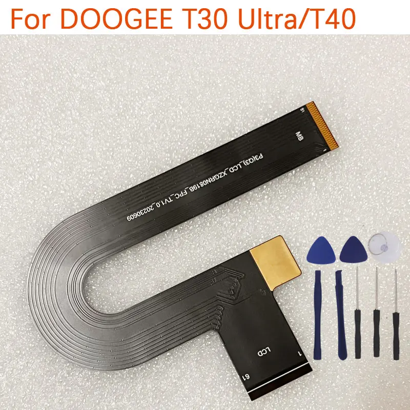 New Original DOOGEE T30 Ultra Screen Transfer FPC Cable flex FPC Accessories For DOOGEE T40 Ultra Tablet
