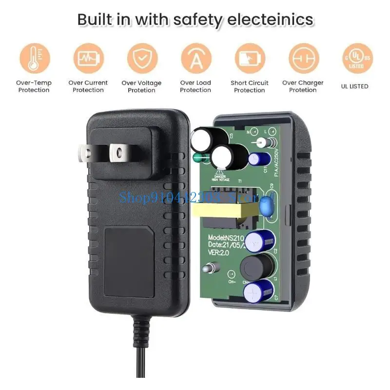 652F Intelligent Battery For 2.4V-12V NiMH/NiCD Battery Pack Remote Vehicles 100-240V Input Current Adjustment