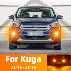 2pcs LED Turn Signal Light For Ford Kuga 2 Accessories 2016 2017 2018