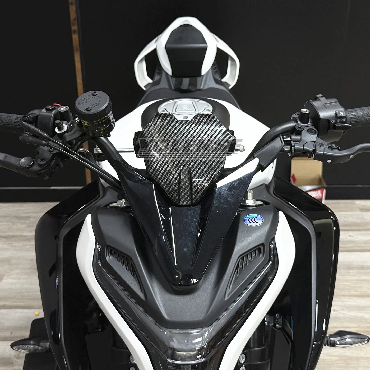 Fit For CFMOTO 675NK 675 NK 24-26 Motorcycle Accessories Front Windscreen Windshield Wind Deflector Fairing Screen Glass Visor view 6