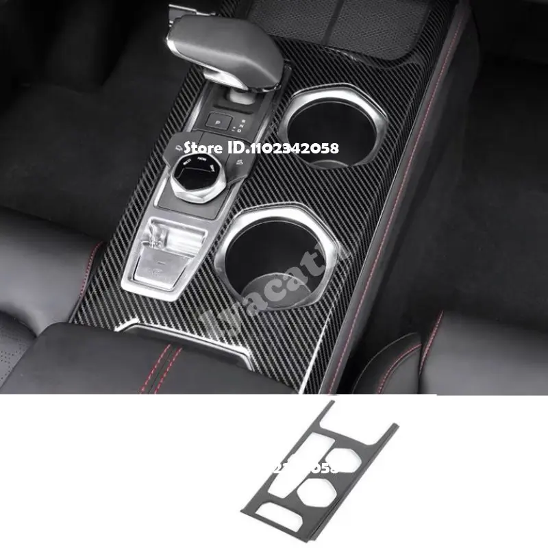 For Changan CS55 Plus 2022 2023 stainless steel carbonfiber headlight switch seat justment front rear AC conditions outlet cover