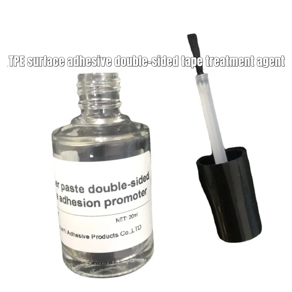 

Tpe rubber surface treatment agent is used in combination with adhesive to form silicone primer