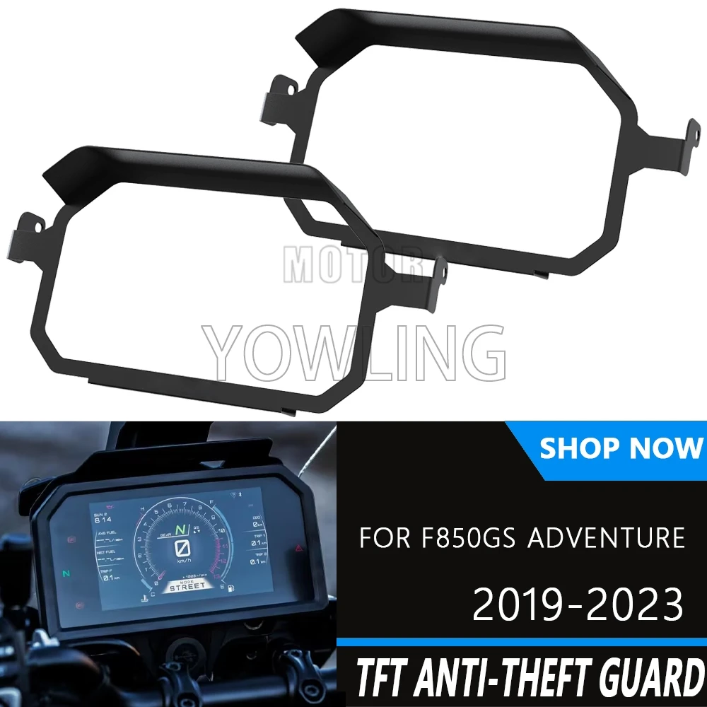 Motorcycle Accessories TFT Screen Protection FOR BMW F850GS ADVENTURE 2019 2020 2021 2022 2023 TFT Anti-Theft cover F 850 GS ADV