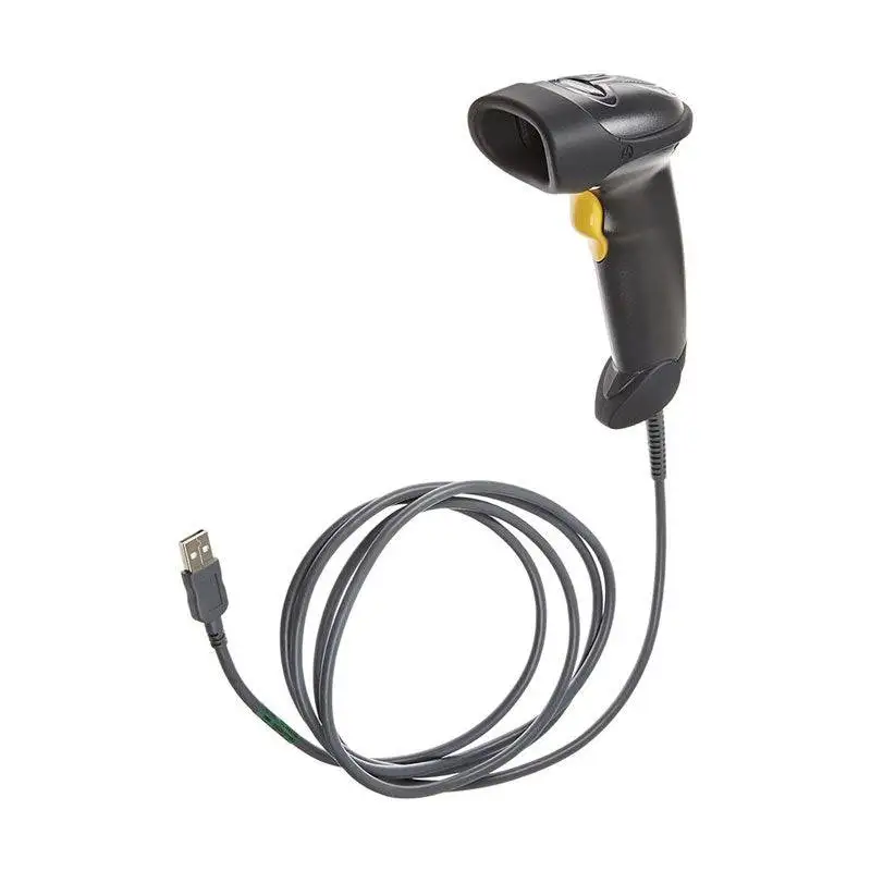 Zebra LS2208 1D Handheld wired Barcode scanner plug and play   barcode scanner with stand automatic