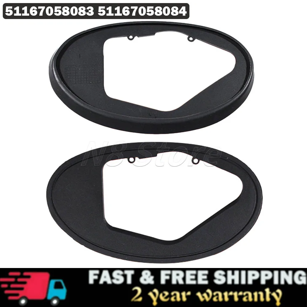 

For BMW MINI Cooper S R50 R52 R53 Door Mirror Rubber Gasket Seals 51167058083 51167058084