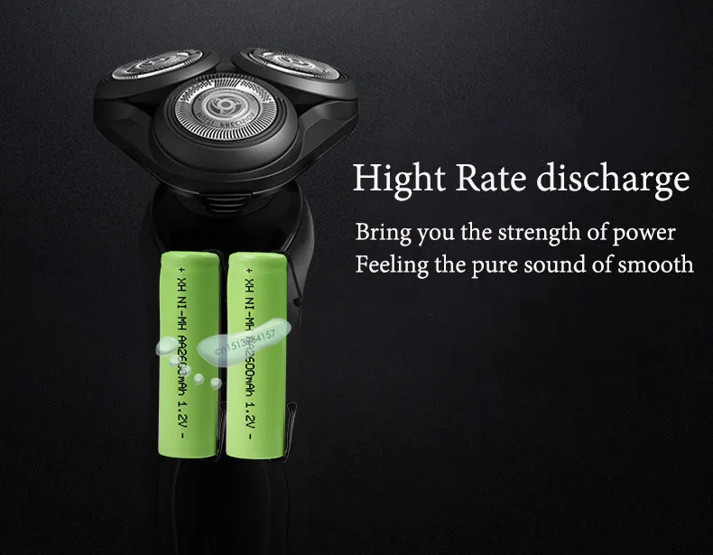 Kpay-batería recargable de 1,2 V AA Ni-Mh, 2600mah, celda nimh, carcasa verde con pestañas de soldadura, Afeitadora eléctrica, afeitadora, cepillo de dientes