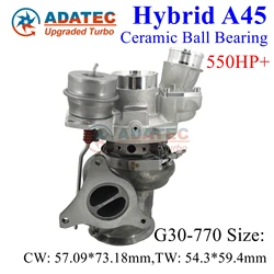 Hybrid A45 Turbo Upgrade Ball Bearing 550HP 18559700002 For Mercedes-Benz A45 CLA45 AMG Turbocharger A1330900280 Turbine Parts