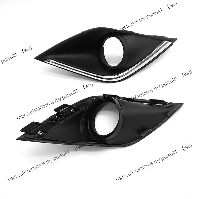 For Mitsubishi Outlander 2016 2017 2018 2019 2020 2021 Car Front Bumper Left, Right Fog Light Lamp Shell ABS Fog Lamp Frame