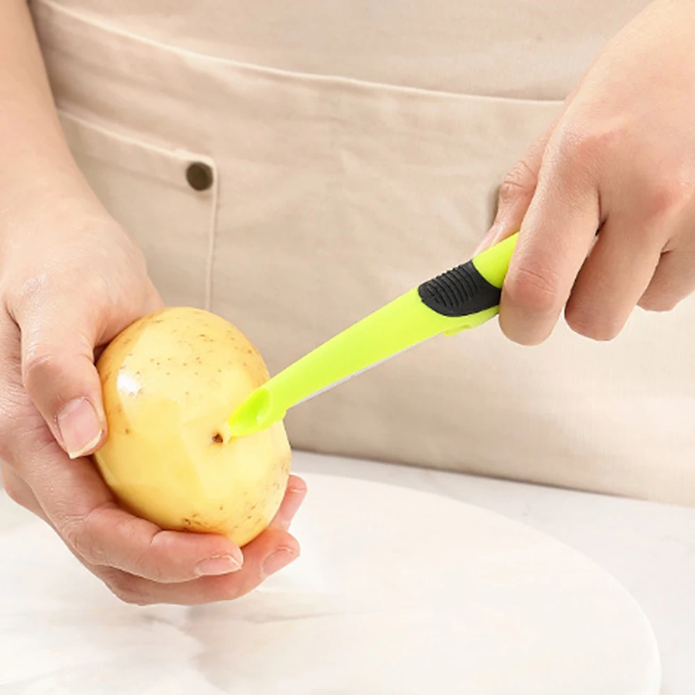 Anti Slip Handle Peeler, Peeler, Magic Tool, Melon, Potato, Fruit, Scraper, Kitchen Vegetable Tool Accessories