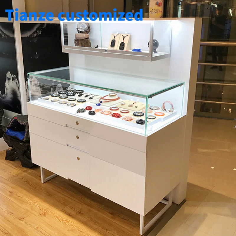 [Customized]Showroom steel glass showcase design Commercial Glass Display shop