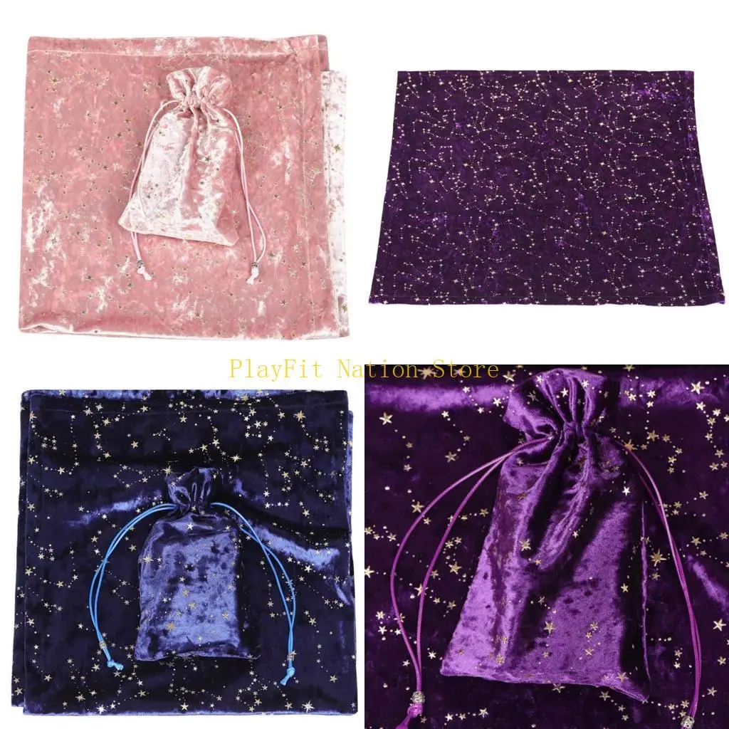 

242F Star Pendulum Dowsing Board Divination Board Game Tablecloth with