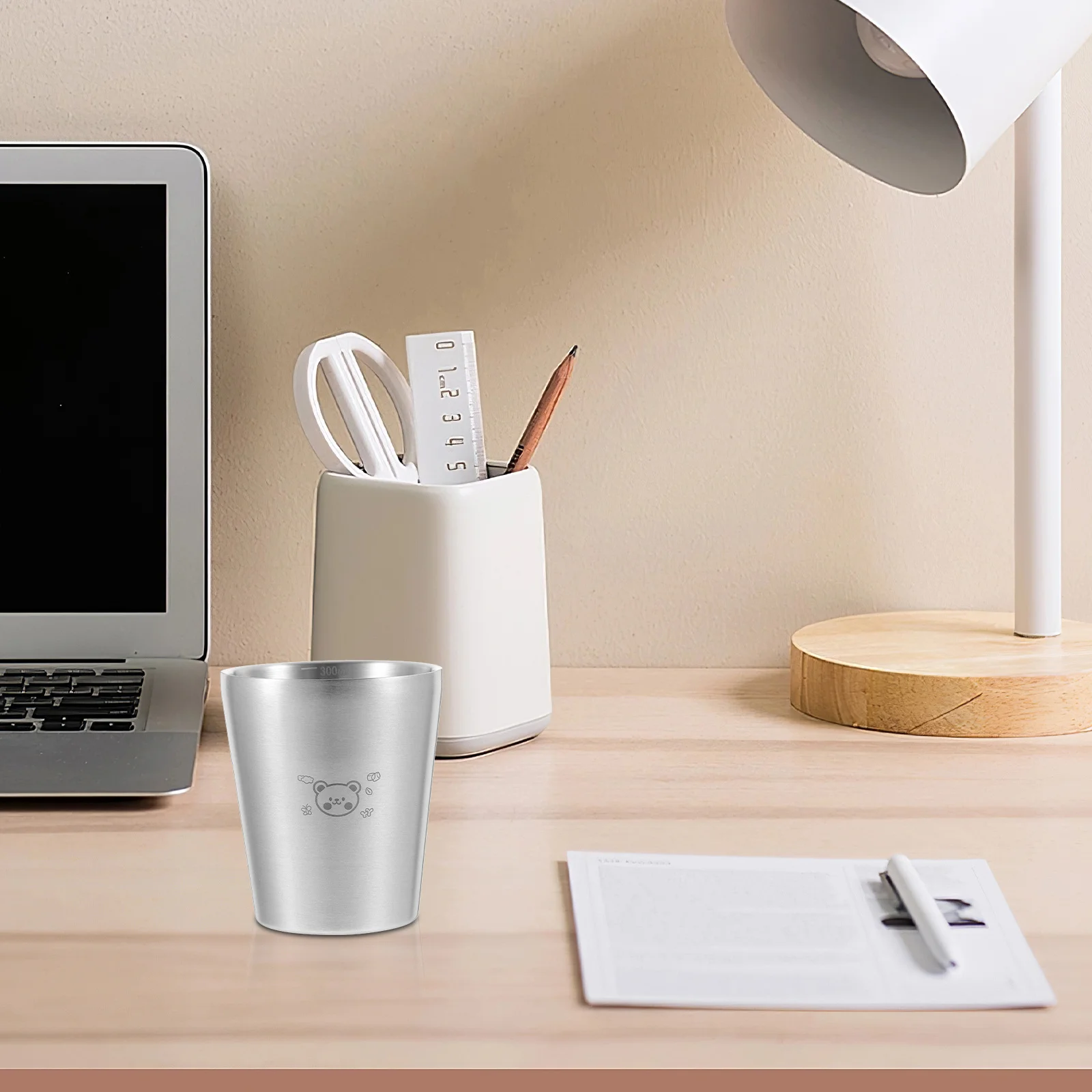 

2pcs Small Layer Cup Stainless Steel For Cold Hot Drinks Coffee Juice Beer Camping Party Home Decor Accessory