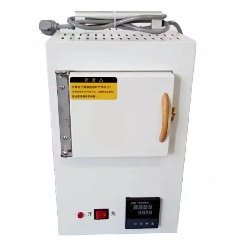 2KW Energy Saving Ceramic Fiber Electric Muffle Furnace Program Controlled High Temperature Chamber Lab Heat Treatment Kiln