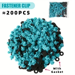 200PCS Auto Vehicle Fastener clip paraurti fermo rivetto pannello porta parafango Liner universale Fit All Car