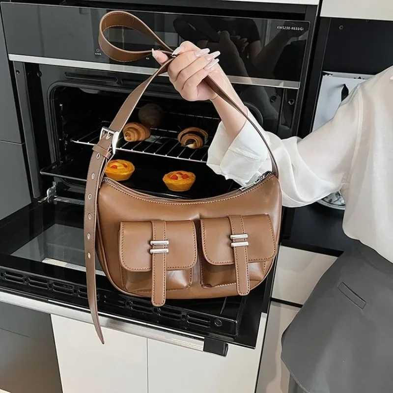 

Pinnacle Luxury Handbag For Women Designer Leather Crossbody Bag Vintage Unique Large Capacity Ultimate Commuter Diaper Bag