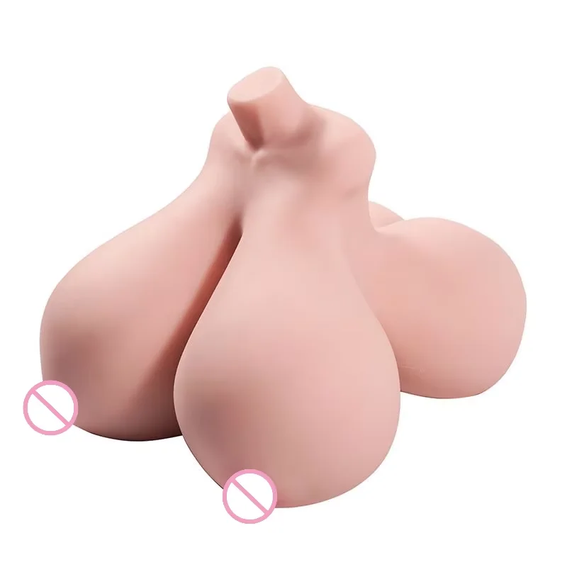 5KG Huge Boobs Sex Doll Torso for Men Male Adult Sex Products Big Tits Boob Toy Chest Masturbation Real Dolls Man Masturbator
