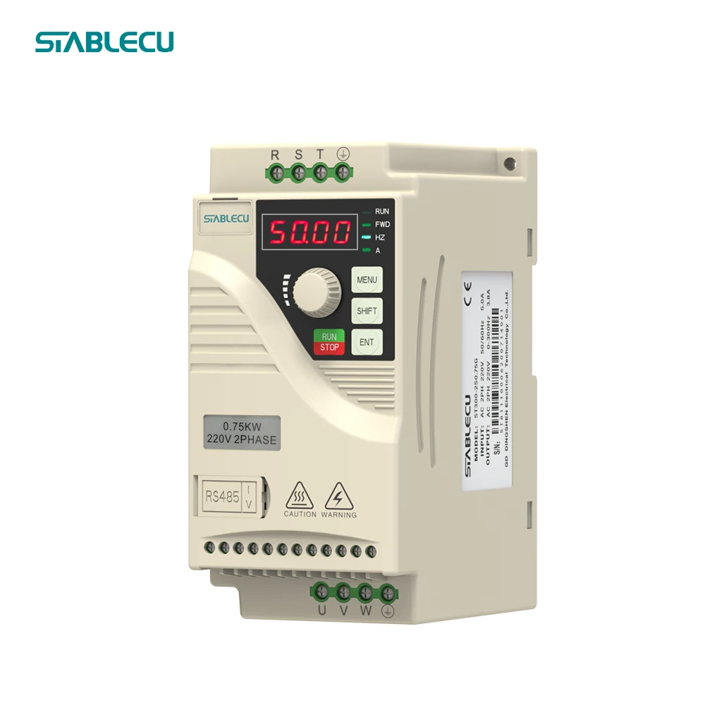 

Hot Selling Drive Single Phase to 3 Phase 220v 380v 0.75kw 8kw 11kw Frequency Converter Vfd Ac Frequency Inverter