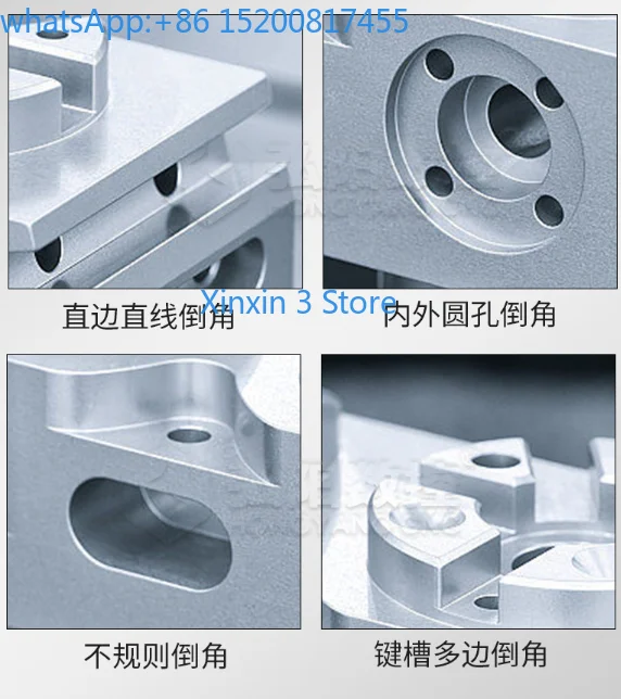 Pneumatic Trimming Machine Woodworking Edge Banding Chamfer Artifact Arc Trimming Chamfer