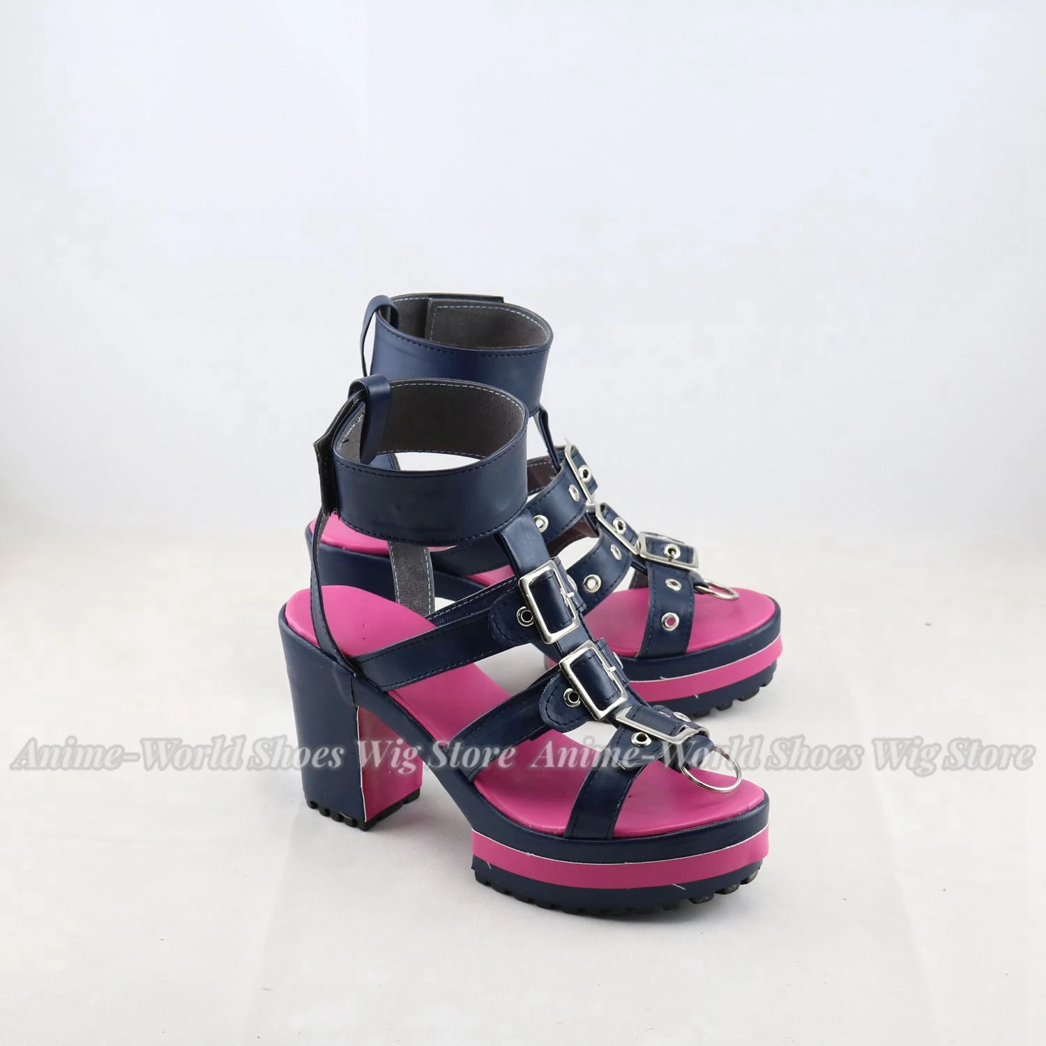 Paradox ao vivo anne faulkner bae cv.96 sapatos de salto alto cosplay botas halloween carnaval cosplay traje acessório