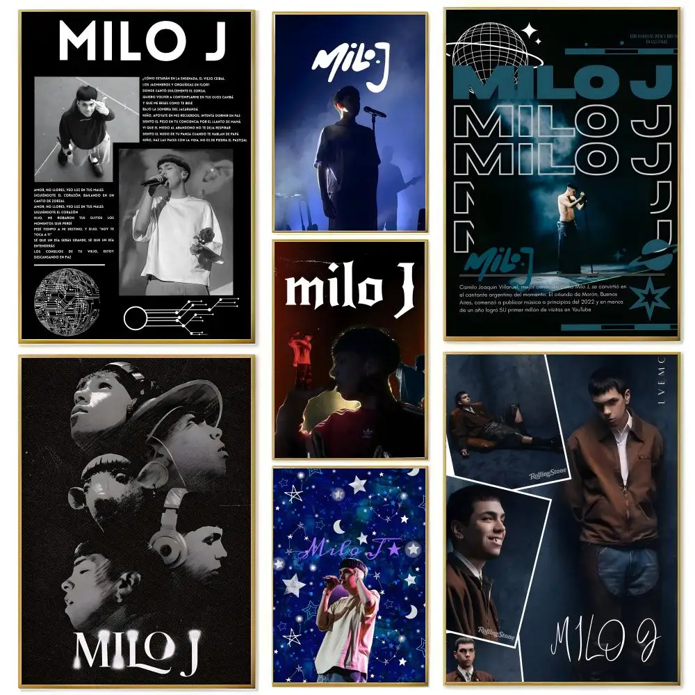 ArgentineRap M-Milo j-j Poster Wall art print art suitable for living room bedroom bar parlor home decor gift