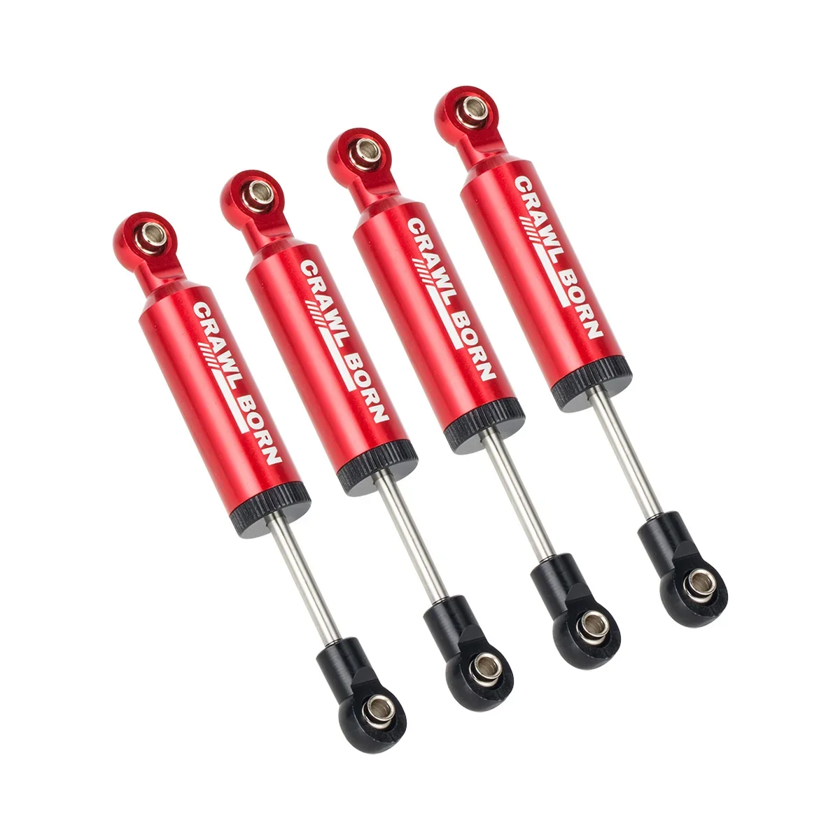 4PCS 70/80/90/100/110mm Shock Absorber Damper Built-in Spring for 1/10 Axial SCX10 TRX4 D90 Redcat Capra RC Crawler Truck Cars