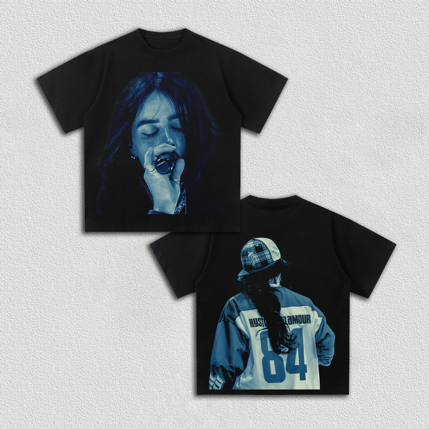 Billie Eilish Y2k Graphics Cotton Unisex Shirt 2026 New Short Sleeve Men's Women's Fashion Hip-hop 2026 Summer T-shirt Fan Gifts