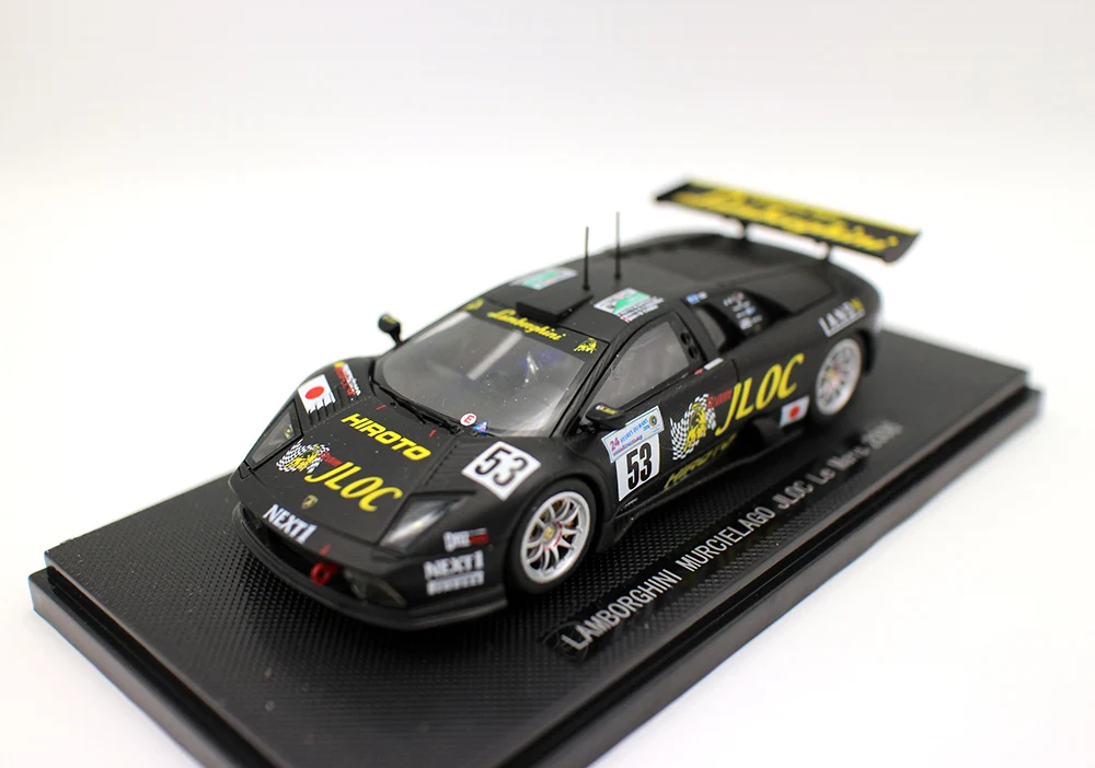 Ebbro Racing Car Collection 1/43 Scale  Murcielago JLOC Le Mans 2006 Diecast Car Model for collection #43784