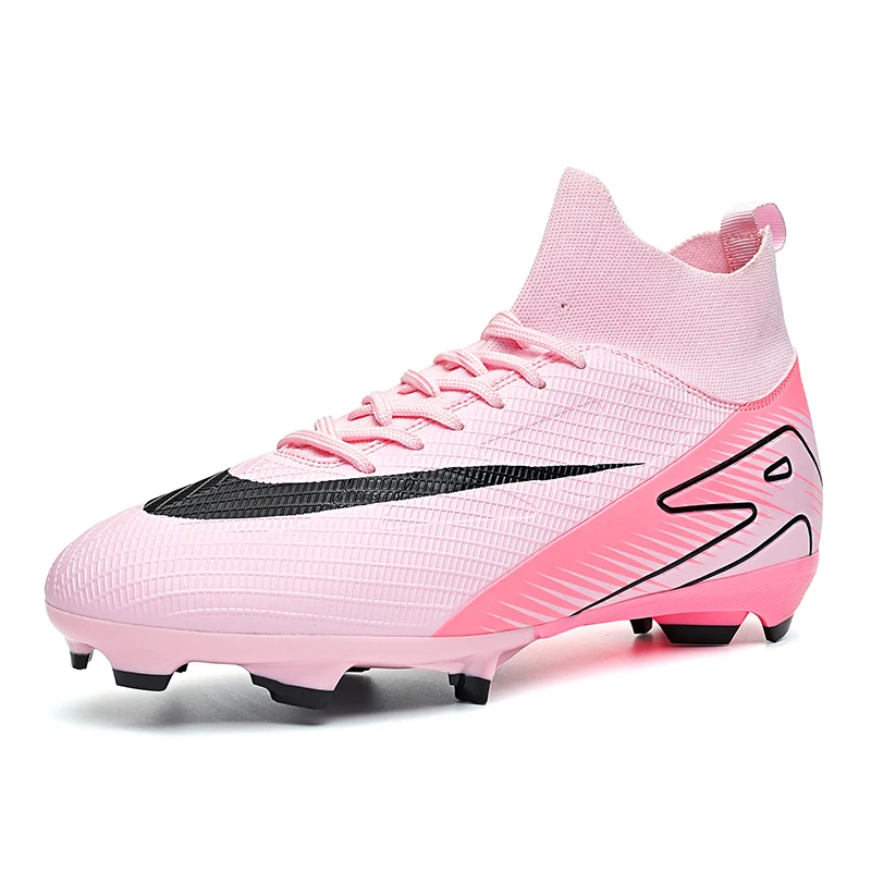 

New Men Soccer Shoes Professional Society Cleats TF/FG Football Shoes Training Indoor Football Field Boots Non-Slip Sneaker