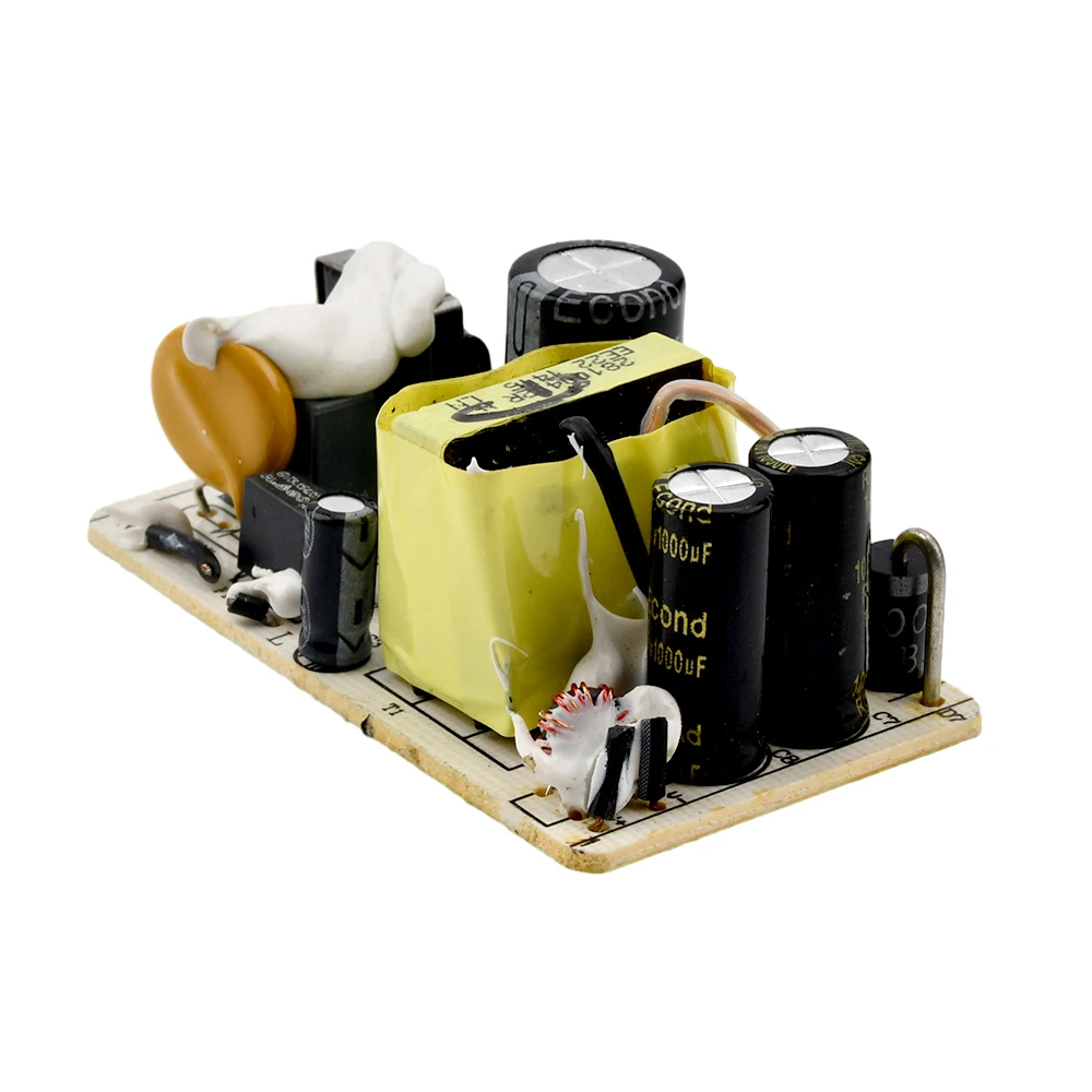 AC-DC modul Regulator tegangan DC papan sirkuit catu daya sakelar 1000MA 12V 1A untuk Monitor AC100-240 V