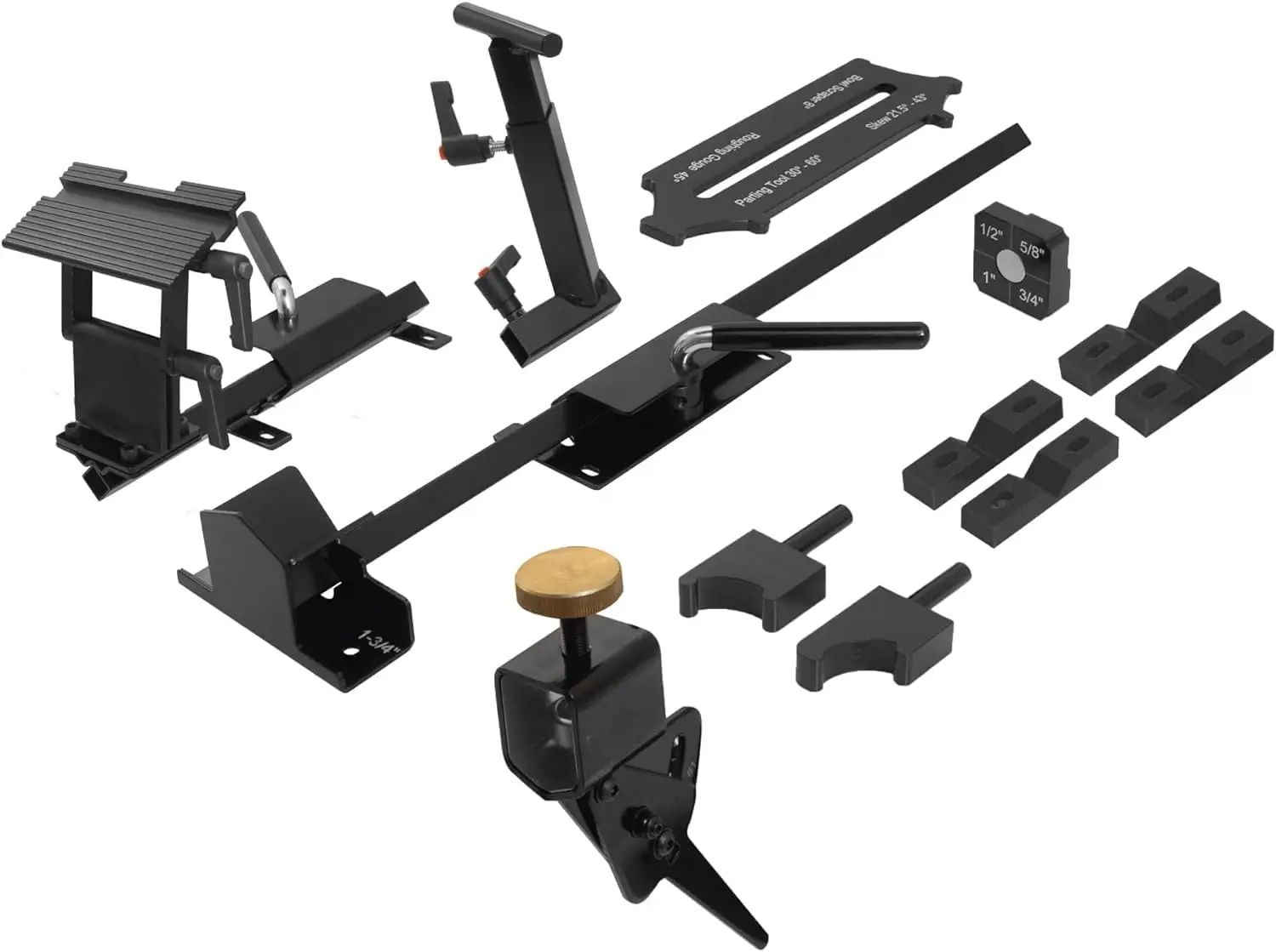 Sharpening System for 6 Inch Grinders to Sharpen Lathe Turning Tools, Chisels