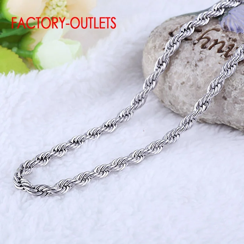 Fine Quality Fashion 925 Silver Needle Chain Necklaces For Women Trendy Multiple Thickness Option Party Necklace Jewelry