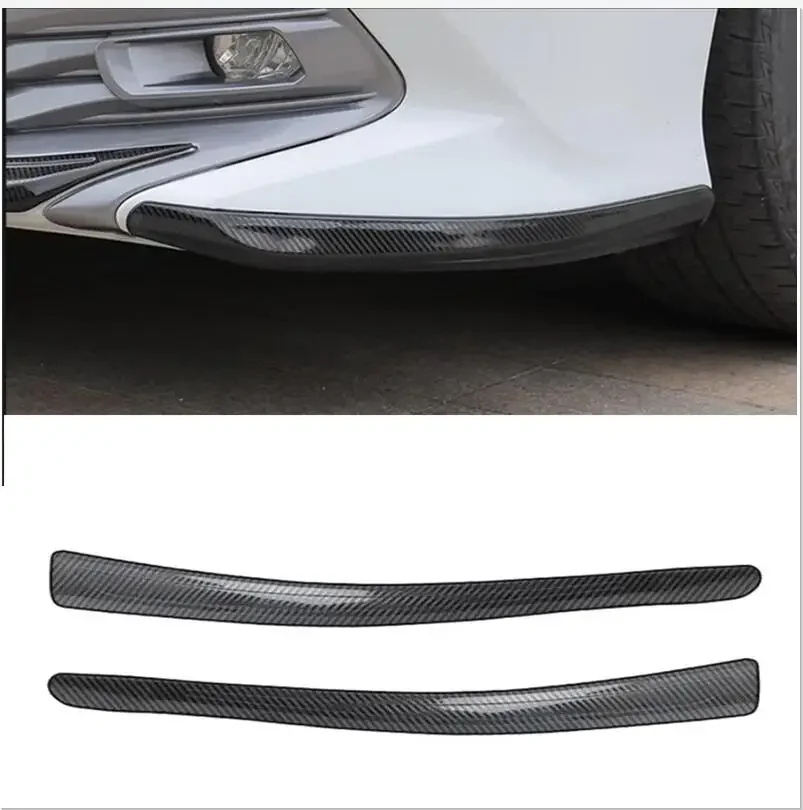 2pcs For Toyota Camry Sports V6 XSE SE 2018 2019 2020  stainless steel Bumper Front Lip Corner