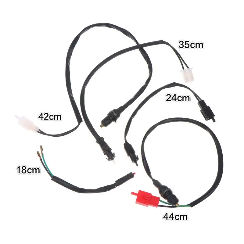 Universal Motorcycle Brake Light Switch Drum Type Single Disc Front Brake Line Component for Dirt Bike Adventure Touring