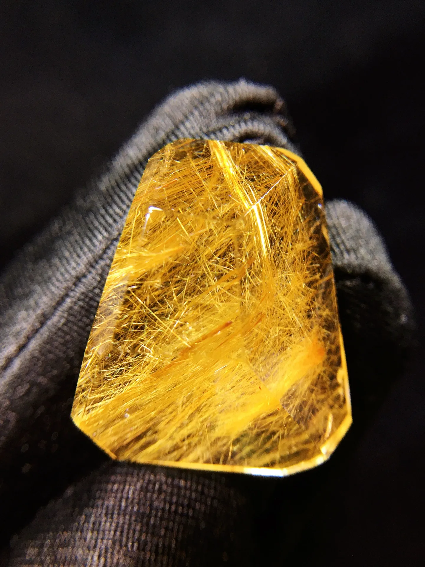 

Натуральный золотистый рутиловый кварцевый кулон-подвеска, ювелирное изделие 25.1*21.3*11.8мм, для привлечения богатства, для женщин и мужчин, AAAAAAA