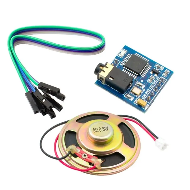 【LIMITED TIME DISCOUNT】SYN6288 TTS Module Text To Speech Voice Synthesizer Module With Speaker- SYN6288 Speech Synthesis Module