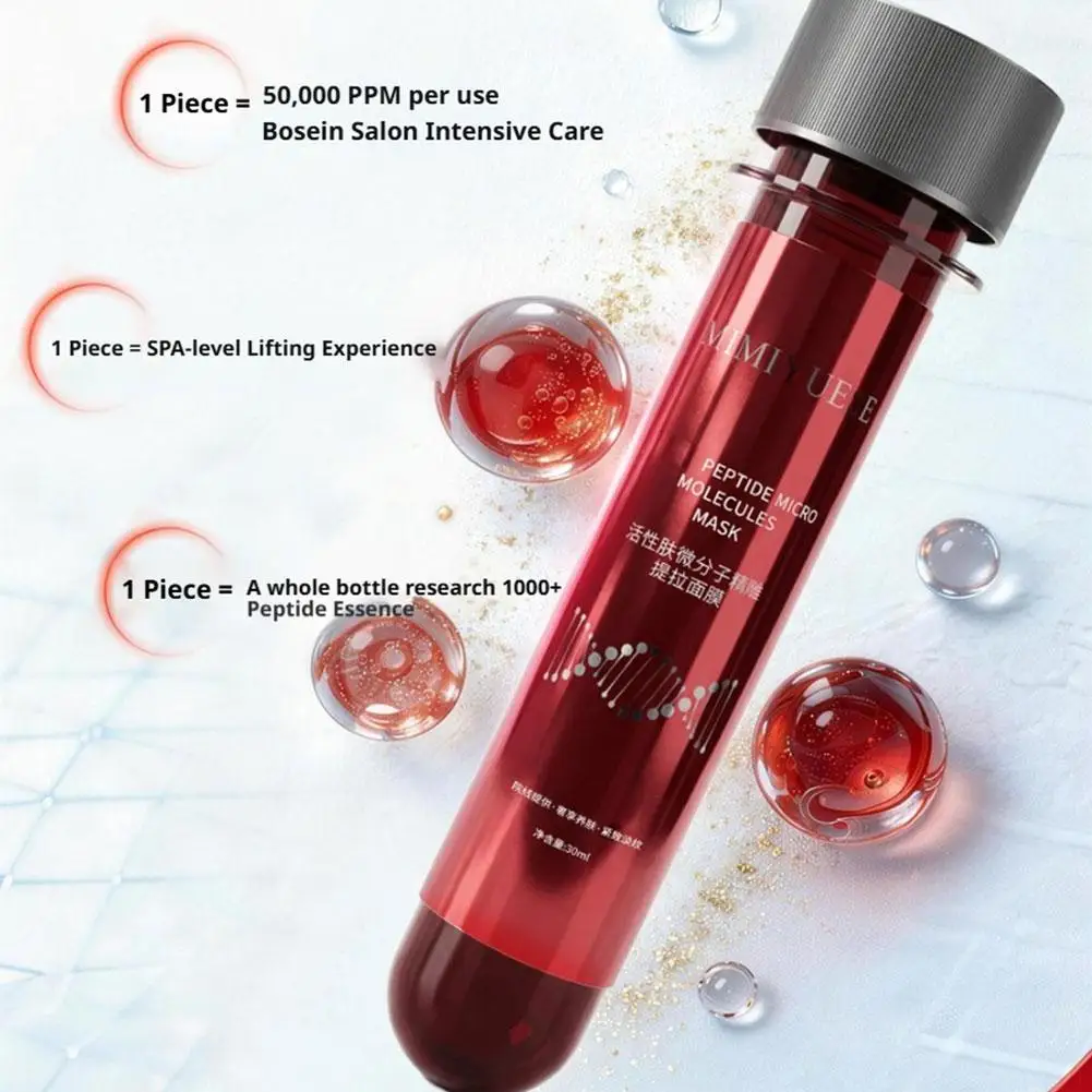 SPA Test Tube Mask Pro Xylane Collagen Hydrating Moisturizing Anti Wrinkle Radiant Skin No Rinse