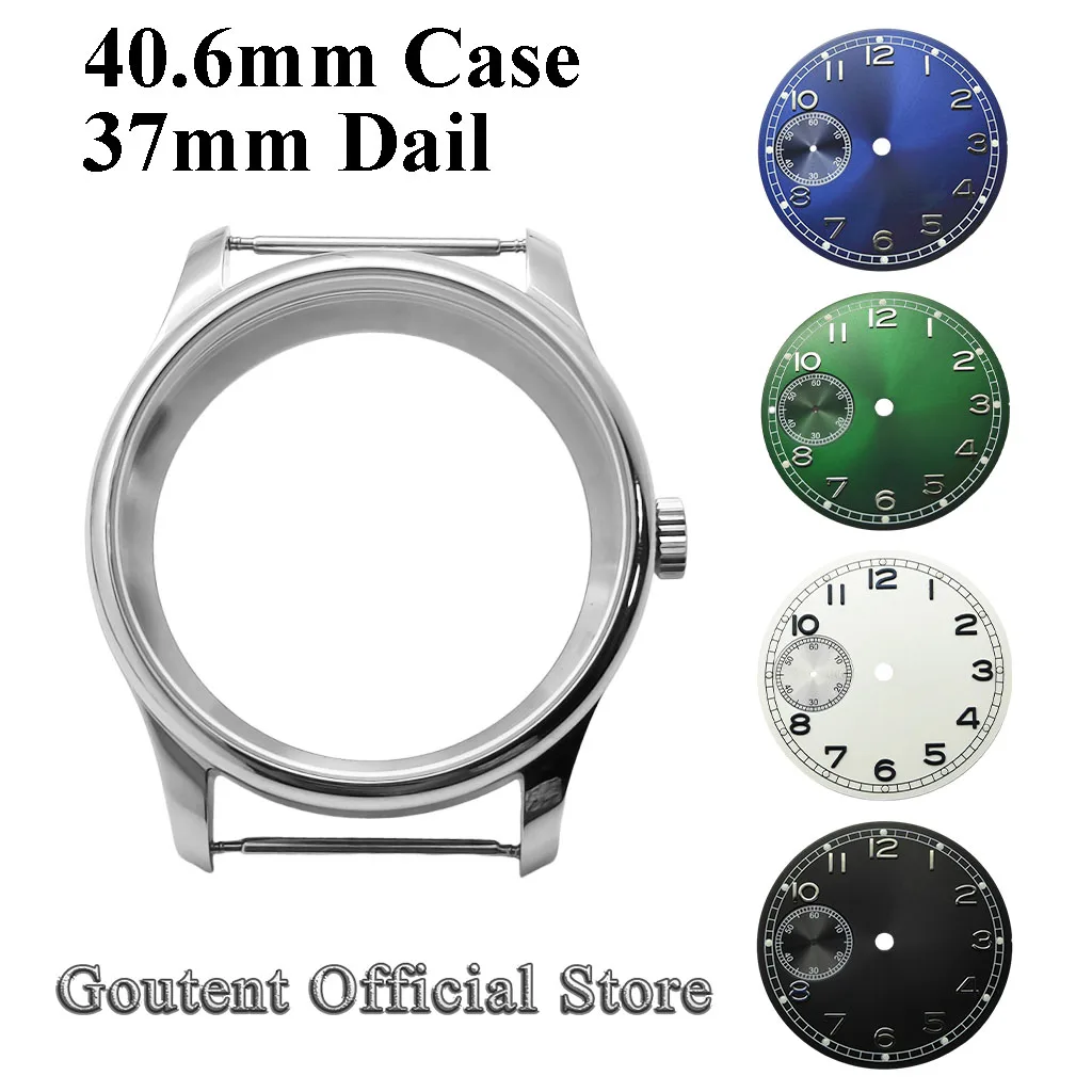 goutent-406mm-polished-watch-case-and-37mm-dial-sapphire-crystal-fit-eta6497-6498-st3600-hand-winding-mechanical-movement