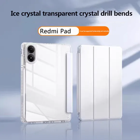 Acrylic Transparent Pen Slot Case For Xiaomi Redmi Pad Pro 5G 12.1