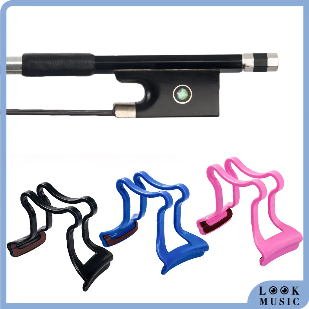 

Carbon Fiber Violin Bow Ebony Frog Black Horsehair 4/4 Violin Bow Collimator Practice Straighten Posture Corrector 4/4 Full Size