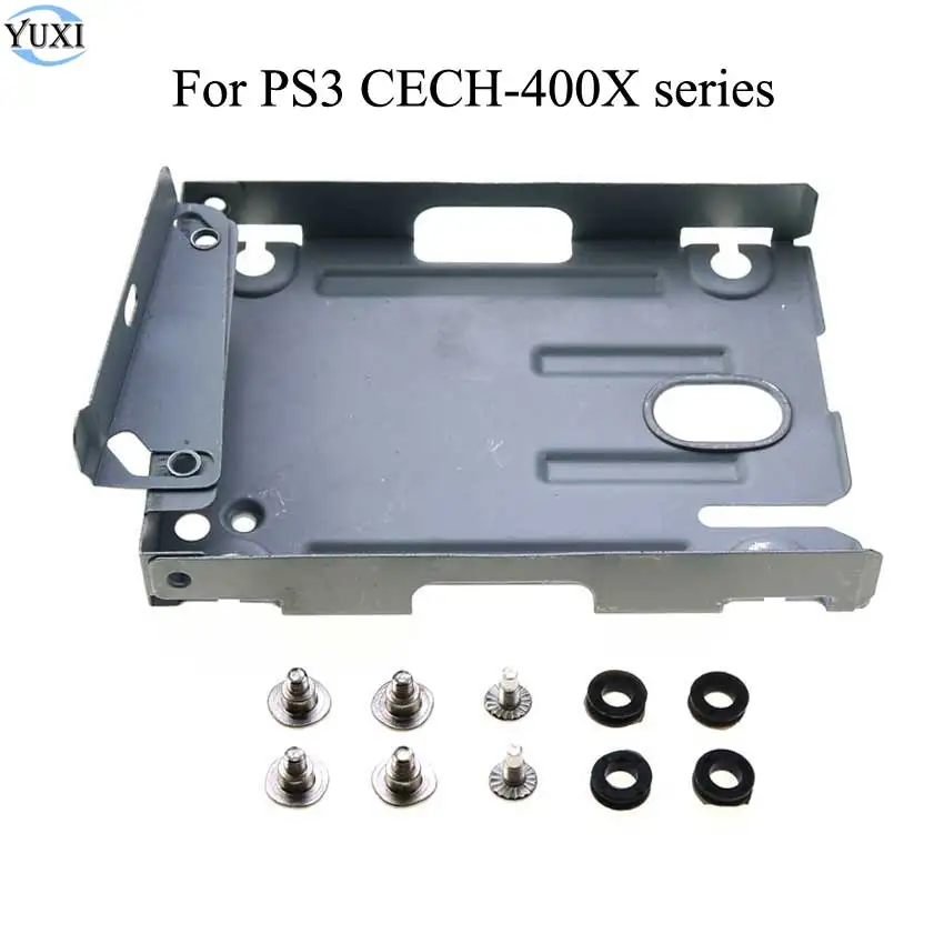 

YuXi Metal HDD Mount for PS3 Super Slim Hard Disk Drive Base Tray Support For PS3 4000 With Screws