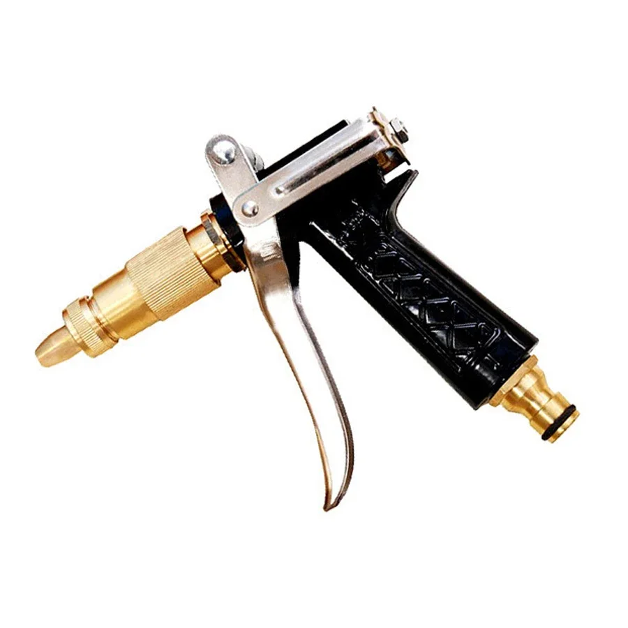 

Водяной пистолет для автомойки высокого давления, головка водяного пистолета, медный интерфейс сосков, водяной пистолет, инструмент для очистки сада и сада